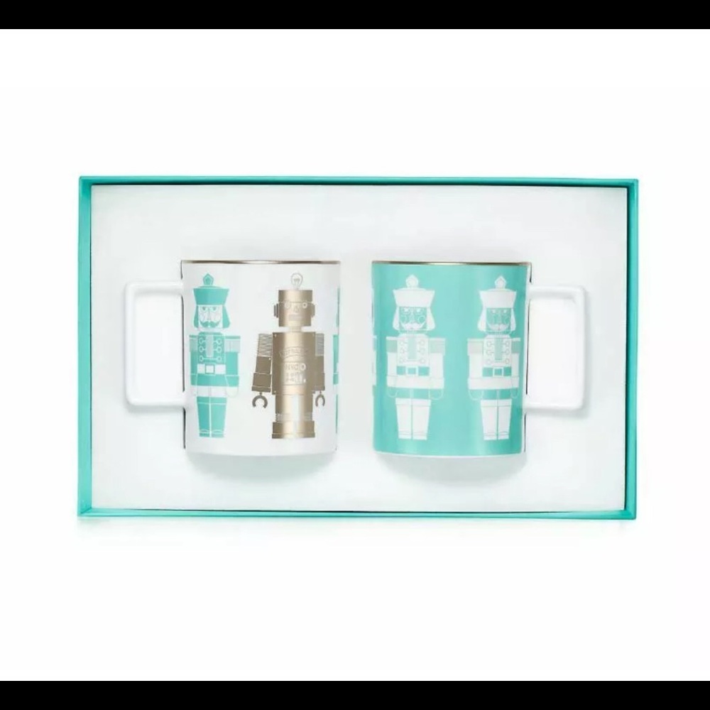 Tiffany and co. Nutcracker mugs. (Rare) new